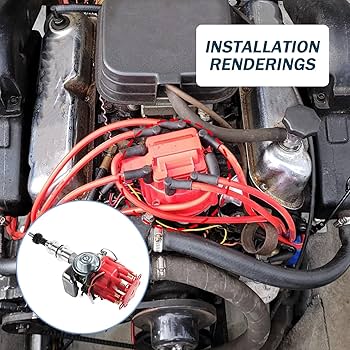 Amazon.com: JDMSPEED New Performance Distributor Red Cap